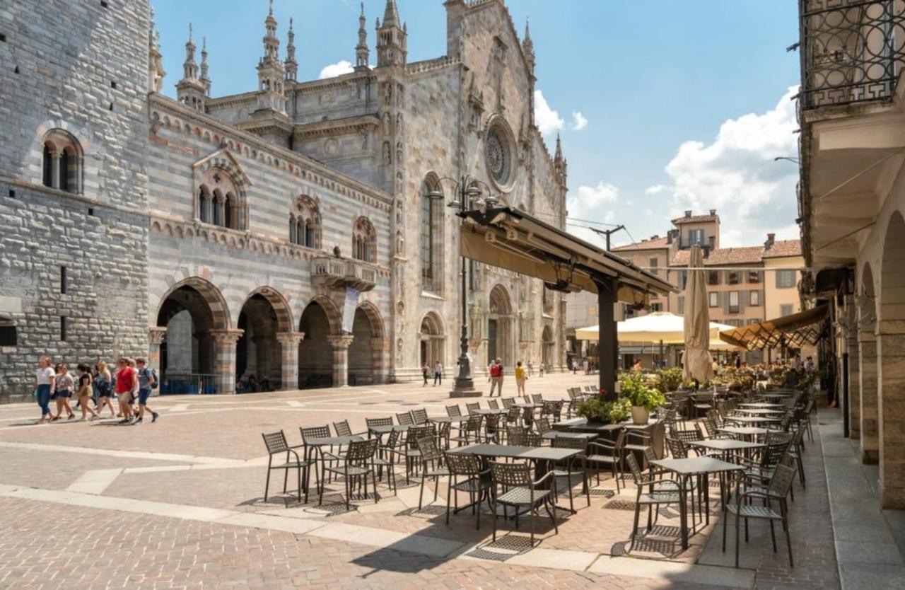 Apartment Piazza Roma By Quokka 360 - Historic Flat In The Centre Of โกโม ภายนอก รูปภาพ